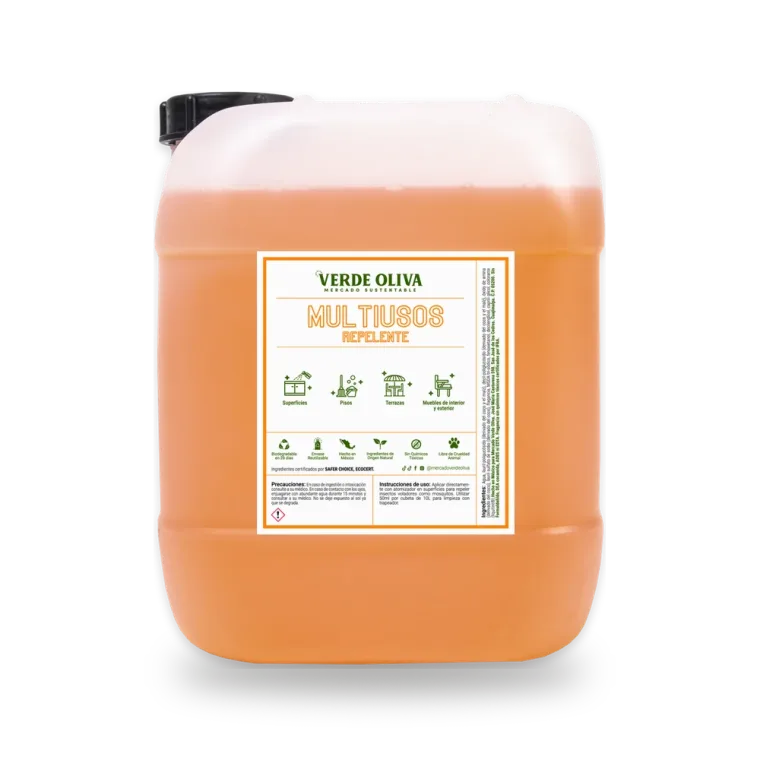 Envase de Multiusos con Repelente Verde Oliva